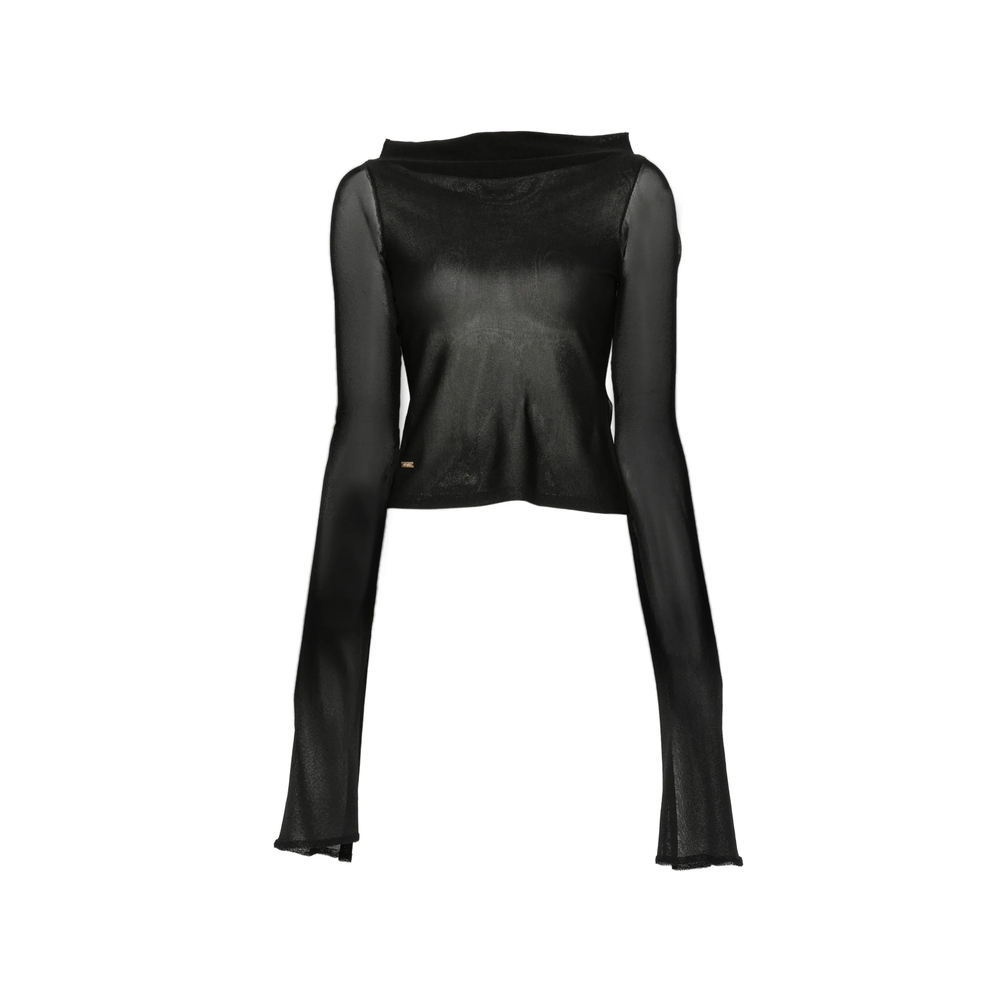 [Cult Gaia] Blouse FW26 SWTTP38030YV28 ANDARNA BLACK