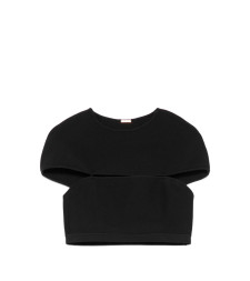 [Cult Gaia] T-shirts Short Sleeve FW26 SWTTP38033YV24 BRETT BLACK