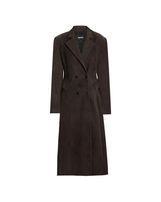 [ROTATE] Coat FW26 1165031111 SUEDE LONG 1111