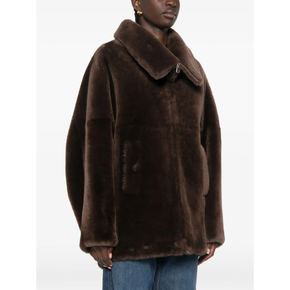 [Blancha] Leather Jacket FW26 26100-302  QUERC