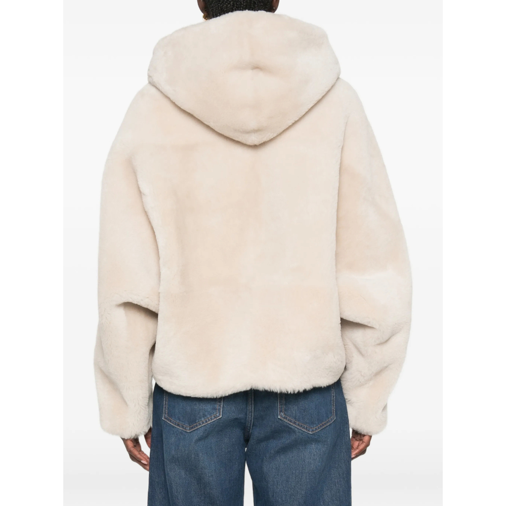 [Blancha] Leather Jacket FW26 26101-300  BURRO