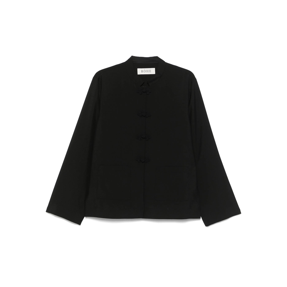 [ROHE] Casual Jacket FW26 415-11-023  BLACK