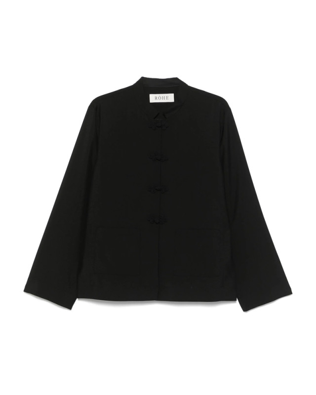 [ROHE] Casual Jacket FW26 415-11-023  BLACK