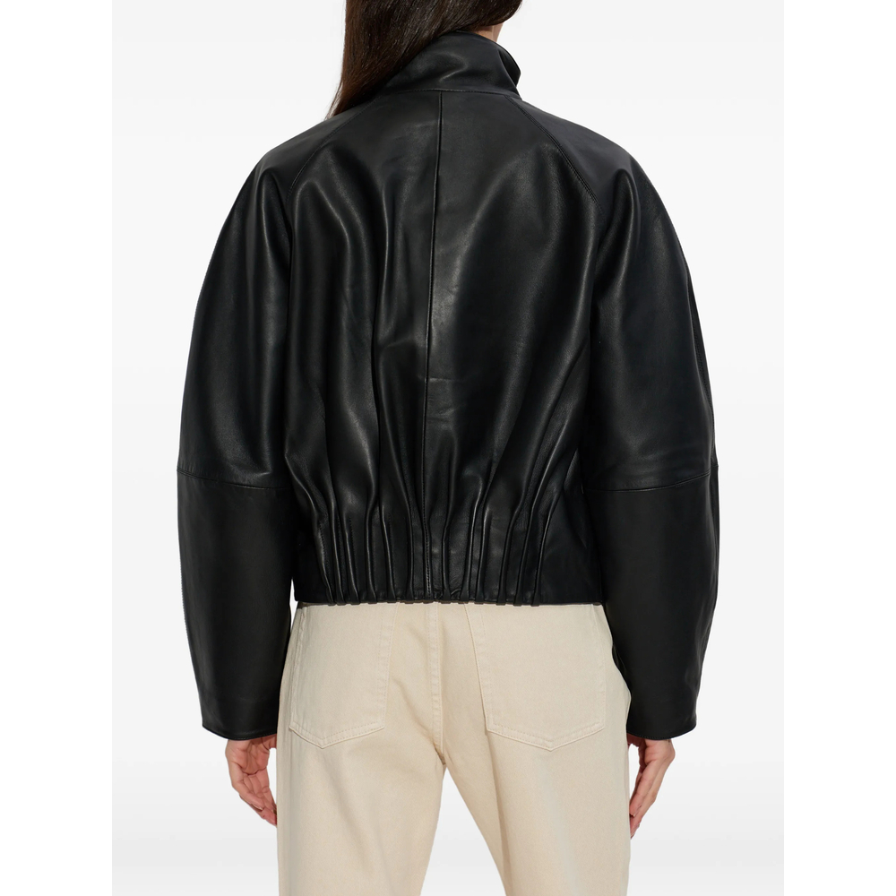 [By Malene Birger] Leather Jacket FW26 SUZANNE  050