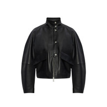 [By Malene Birger] Leather Jacket FW26 SUZANNE  050