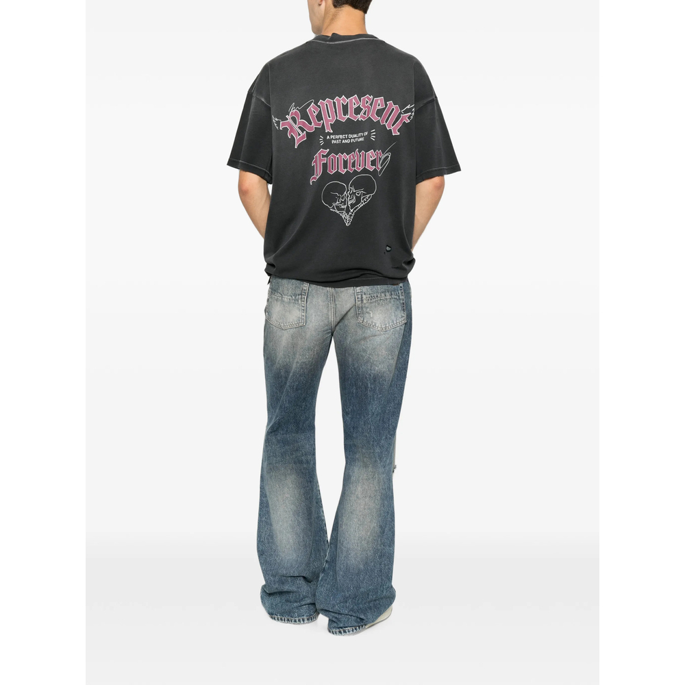 [Represent] T-shirts Short Sleeve FW26 MLM101189-02  BLACK