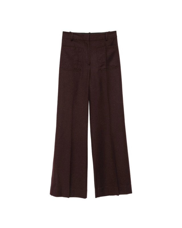 [VICTORIA BECKHAM] Trousers FW26 1226WTR005115S  ACAI