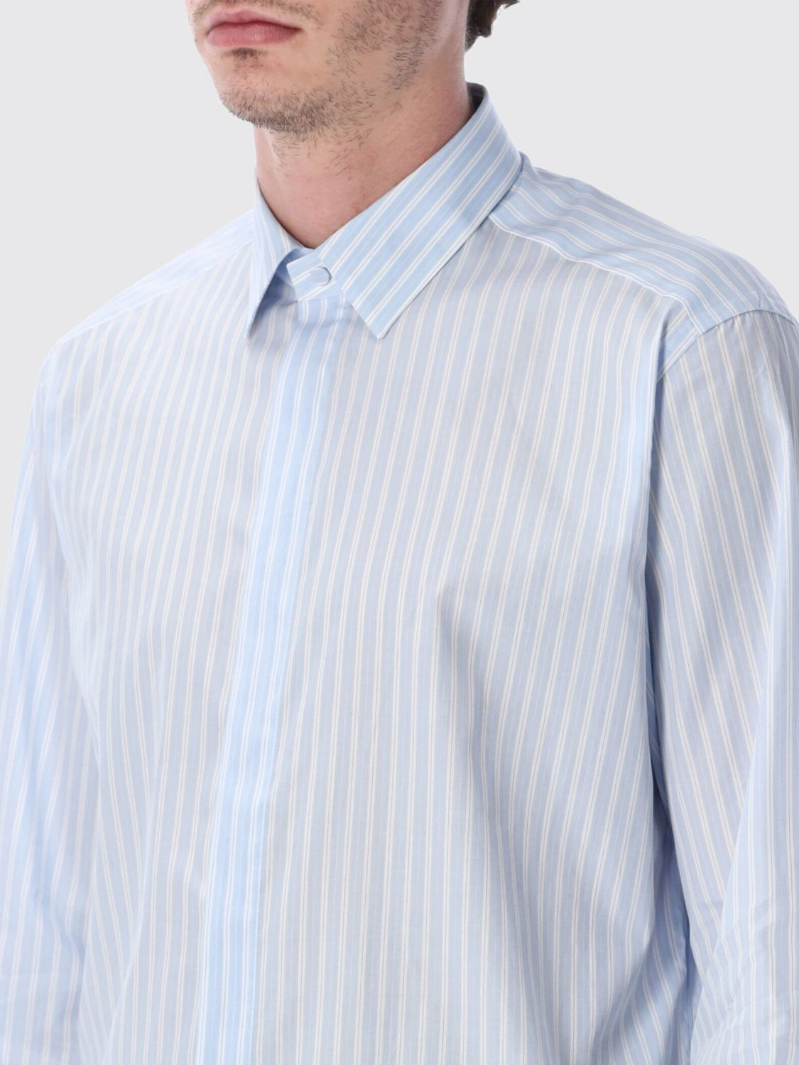[Tom Ford] Shirts Long Sleeve SS26 HRVF01C0026 UWB