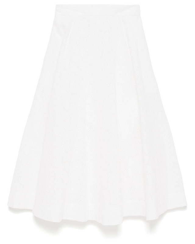 [Zimmermann] Midi skirt SS25 2540SR251IVO