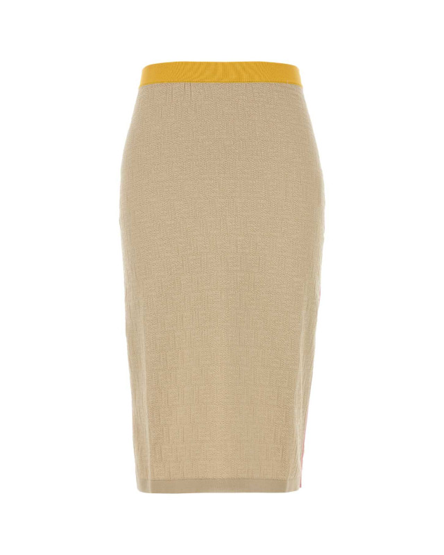 [Fendi] Long skirt SS26 FZS031AW4S F0WC4