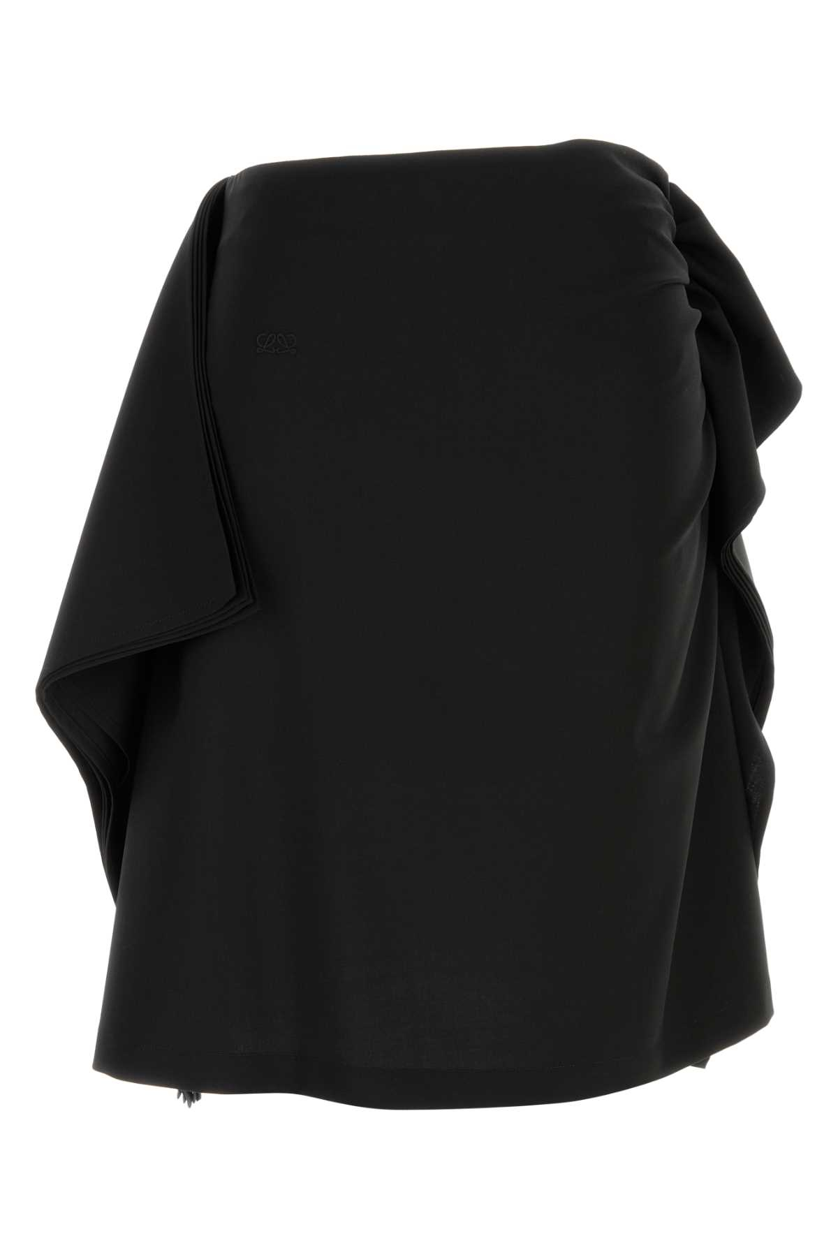 [Loewe] Mini skirt SS26 S540Y08XCV BLACK