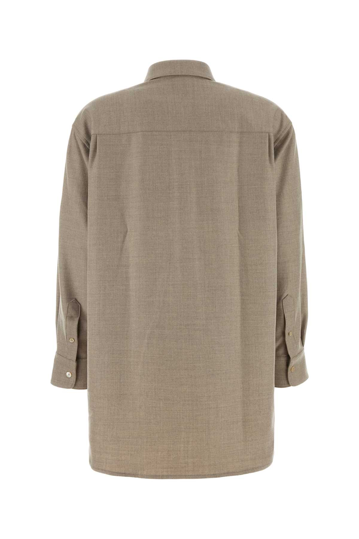 [ORIANE] Shirts Long Sleeve SS26 UNISEXSHIRTLOROPIANA BEIGE
