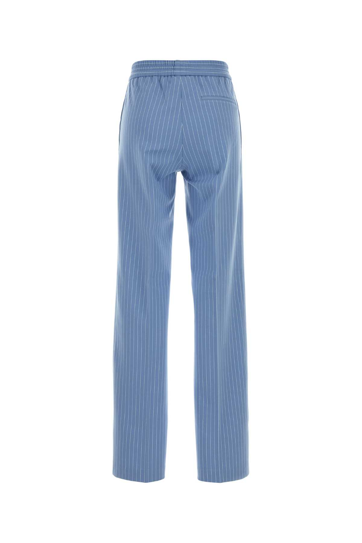 [ORIANE] Trousers SS26 JOGGERINJERSEYSTRIPES BLUSTR
