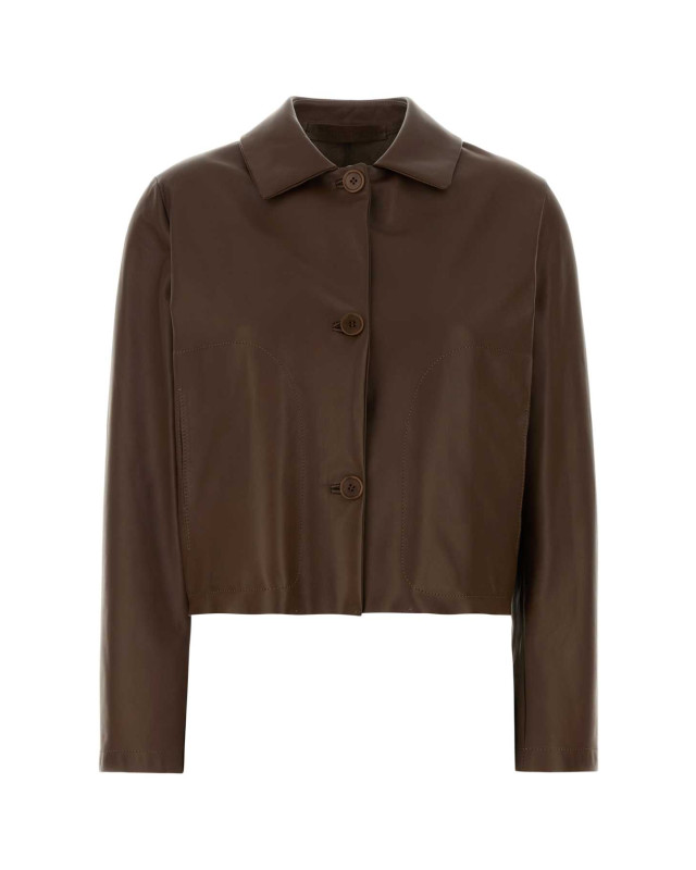 [Santoro] Leather Jacket SS26 50015D ETECOOKIE