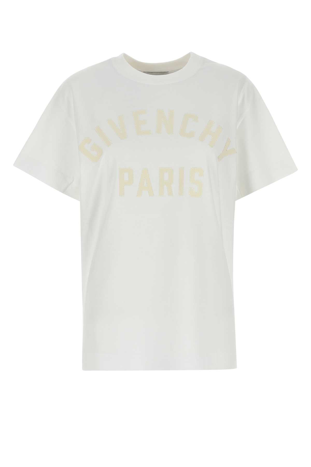 [Givenchy] T-shirts Short Sleeve SS26 BW70FM3YRS 100