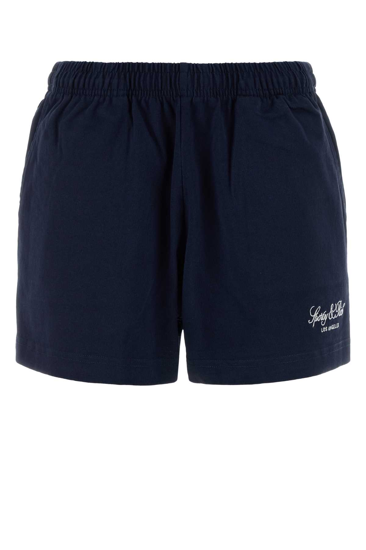 [SPORTY & RICH] Shorts SS26 SH03776269BL106 DARKNAVY