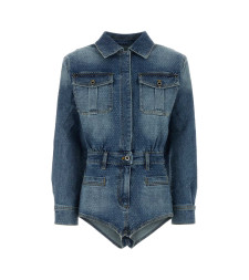 [SELF PORTRAIT] Jump suit SS26 RS26801JSABL BLUE