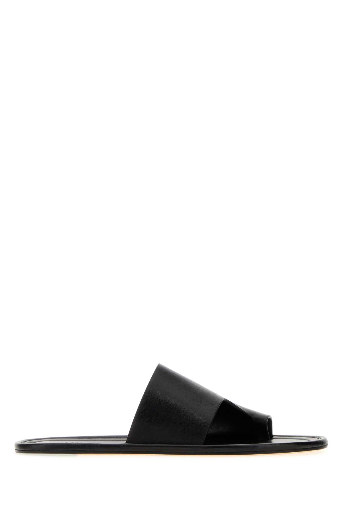 [THE ROW] Sandals SS26 F1777SN65 BLK