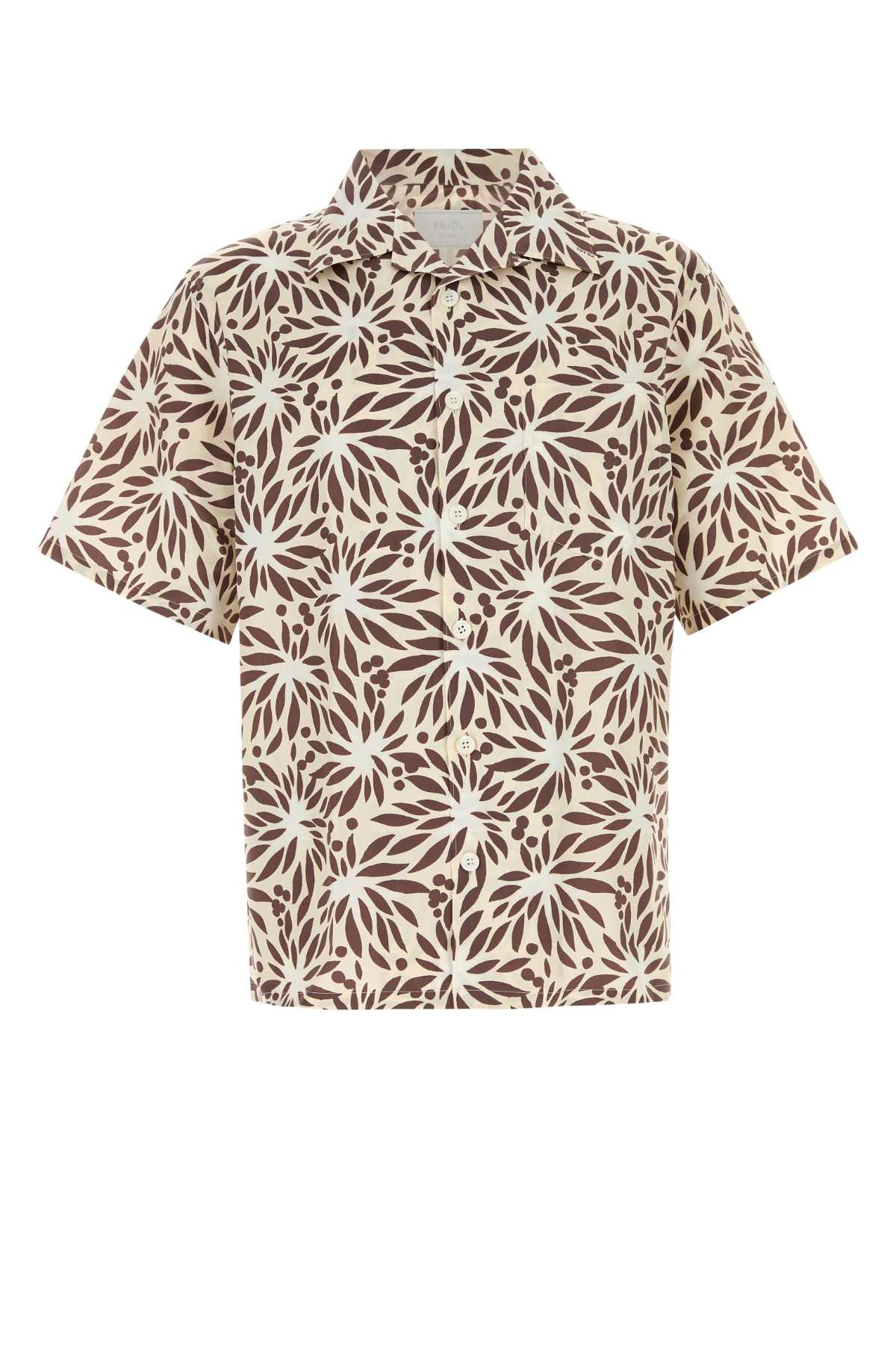 [Prada] Shirts Short Sleeve SS26 UCS414SUMO19GY F0N86