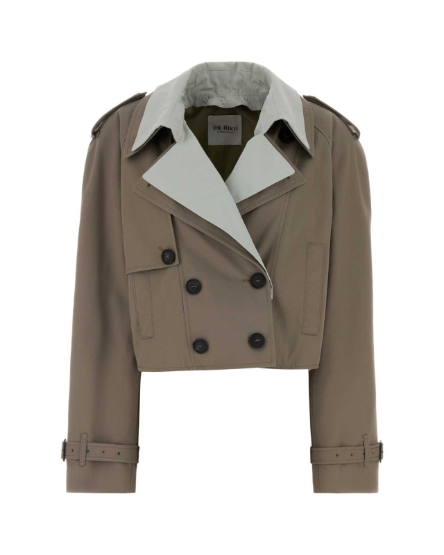 [The Attico] Trench Coat SS26 260WCB00111PLC003AA 700