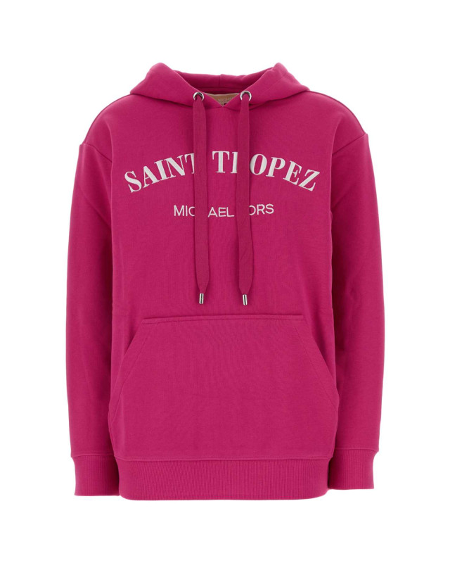 [MICHAEL BY MICHAEL KORS] Hoodie SS26 MS6520W4MY RASPBERRY