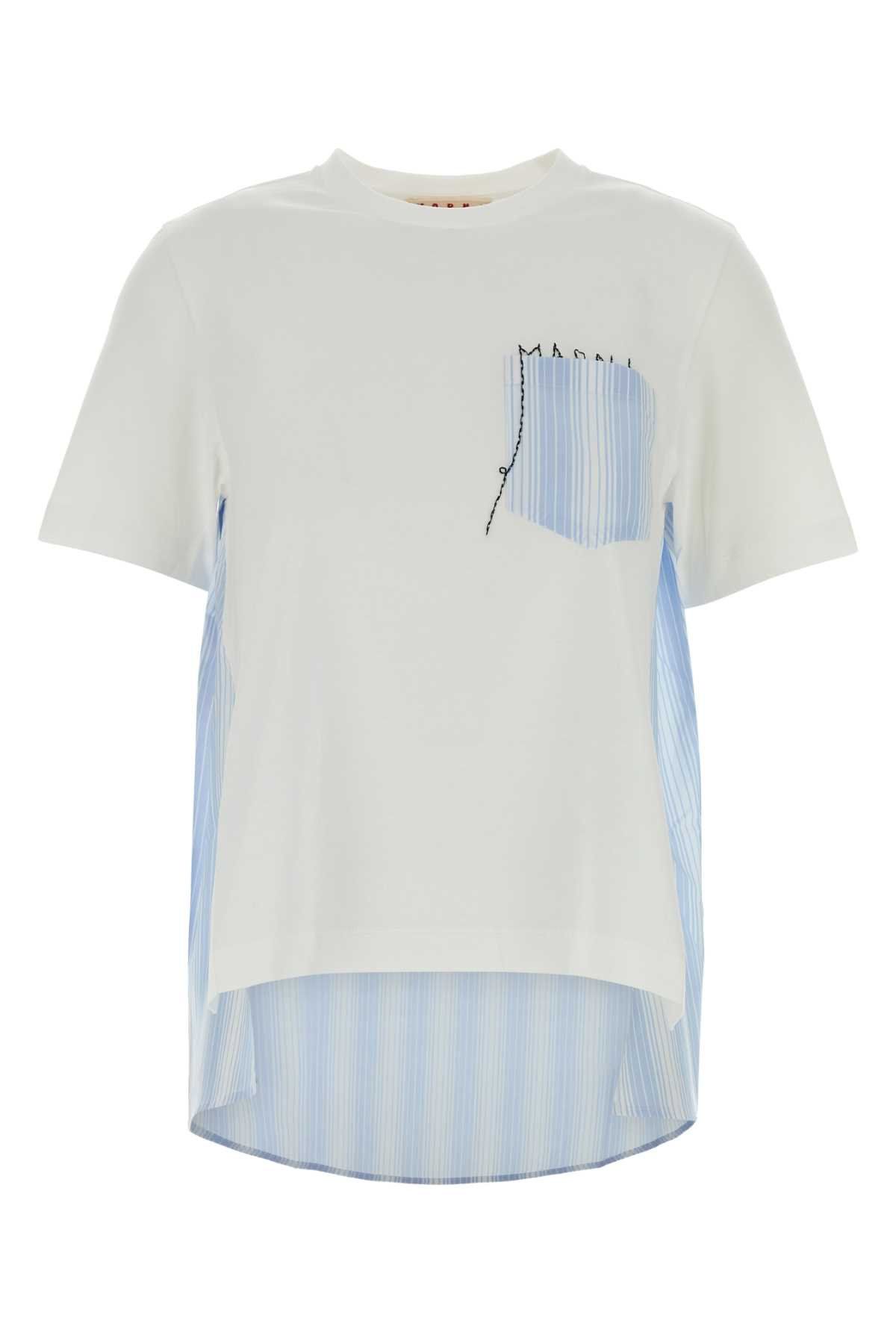 [Marni] T-shirts Short Sleeve SS26 THJE0378Q1UTC446 00W01