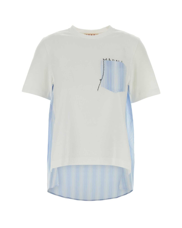 [Marni] T-shirts Short Sleeve SS26 THJE0378Q1UTC446 00W01