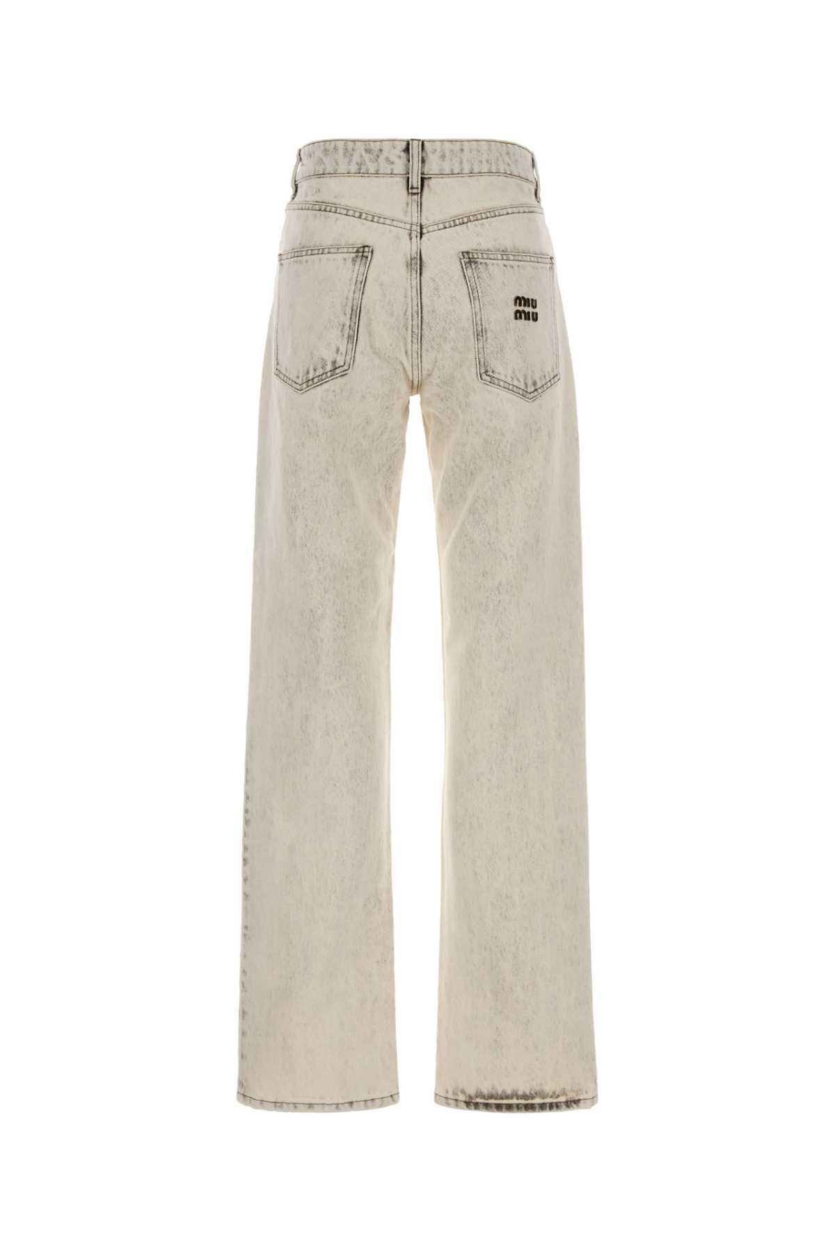 [Miu Miu] Jeans SS26 GWP591SOOO183T F0009