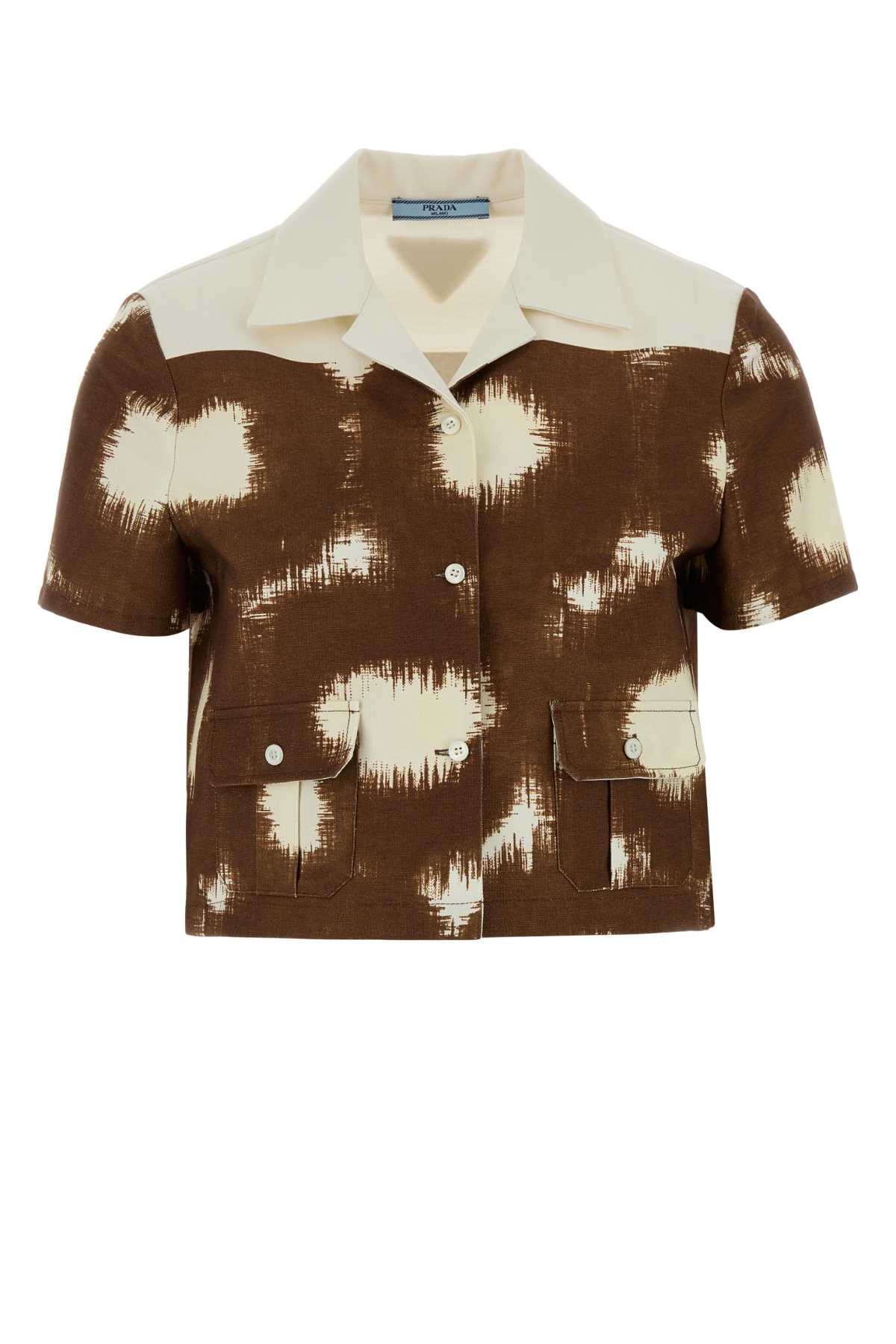 [Prada] Shirts Short Sleeve SS26 P412JSOOO187Q F0005
