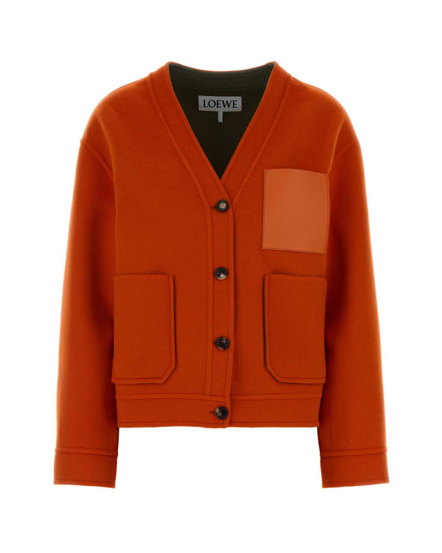 [Loewe] Knitwear SS26 S359Y02XFU KHAKIORANGE