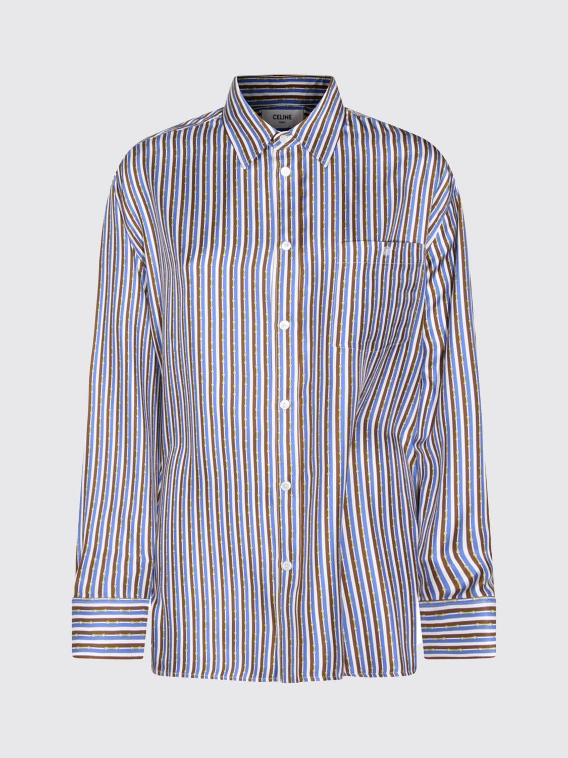 [Celine] Shirts Long Sleeve SS26 RC09Y2I73 GFQ2