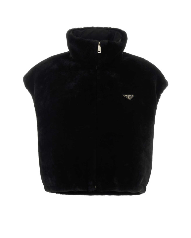[Prada] Fur Jacket SS26 59492SOOO15VF F0002