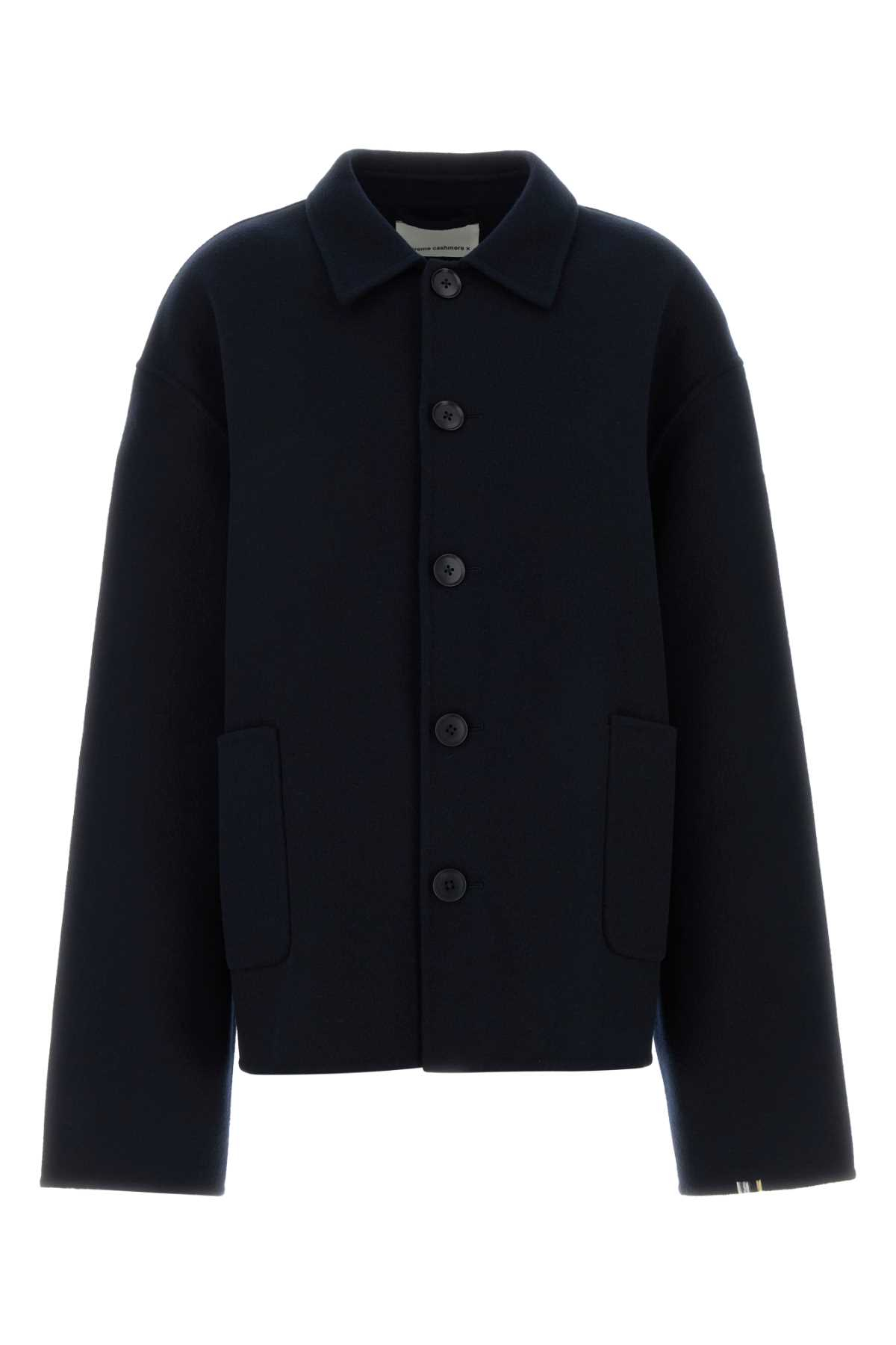 [Extreme Cashmere] Coat SS26 42700102TU03 NAVY