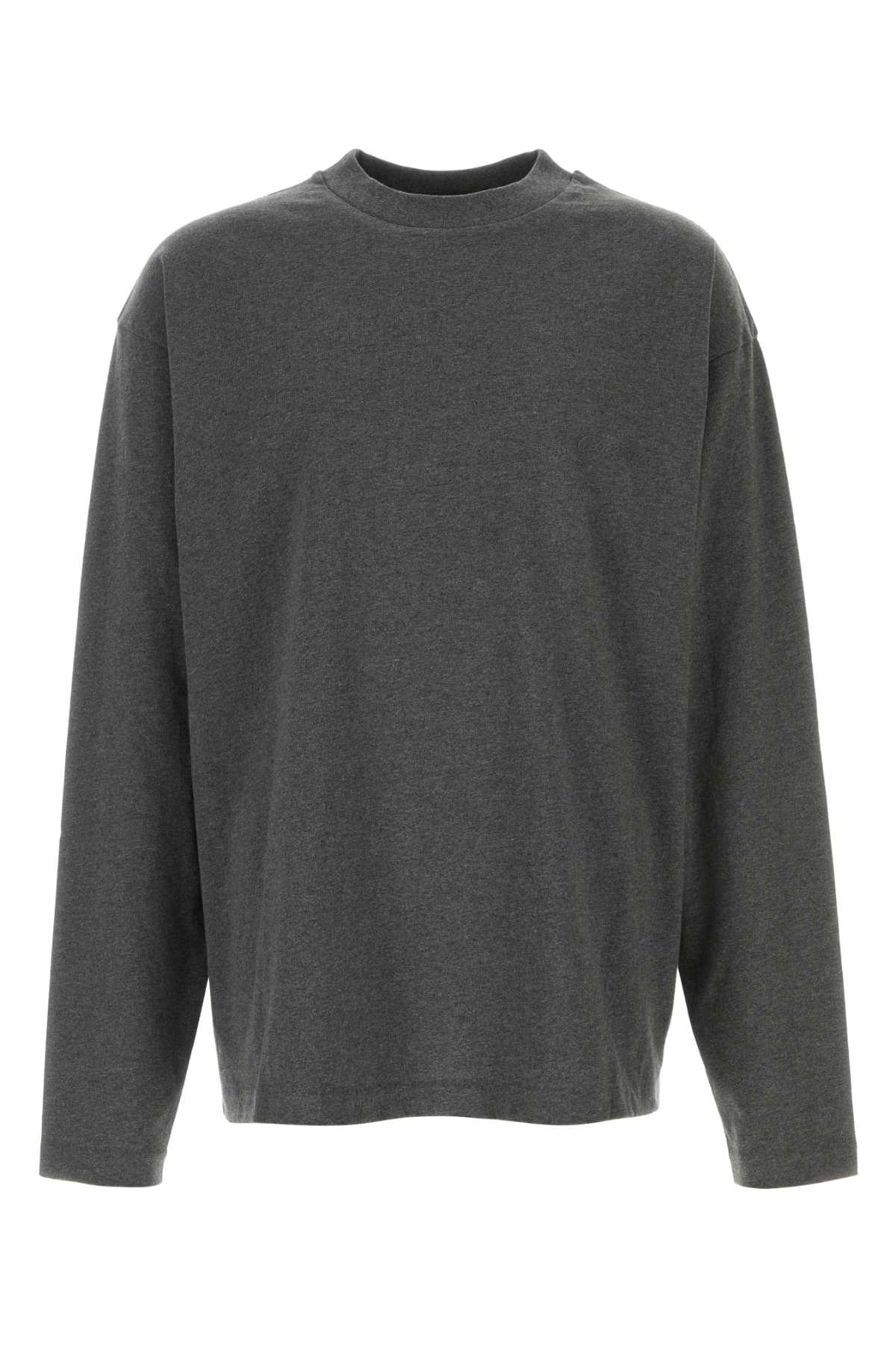 [FEAR OF GOD ESSENTIAL] T-shirts Long Sleeve SS26 125HO254201F CHARCOALHEATHER