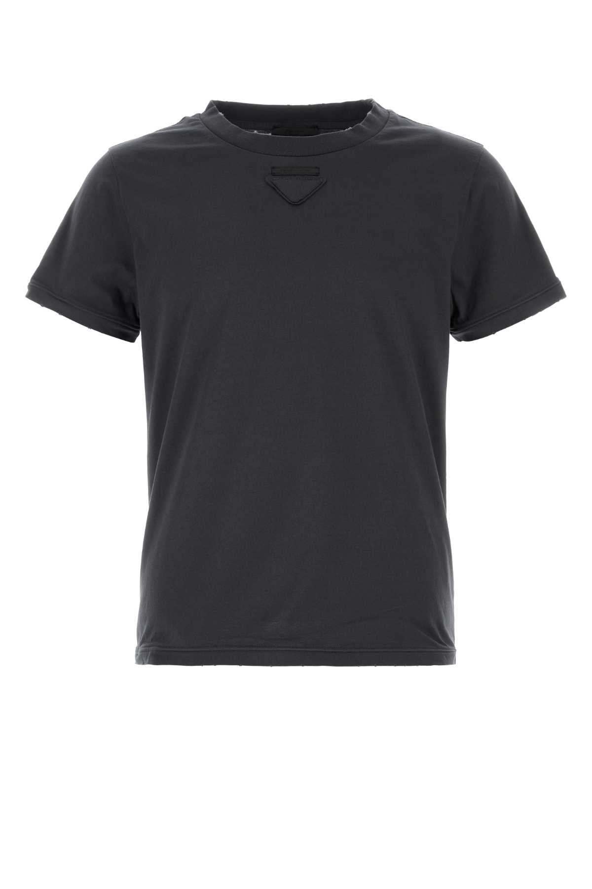 [Prada] T-shirts Short Sleeve SS26 UJN964SOOO17Z3 F0112