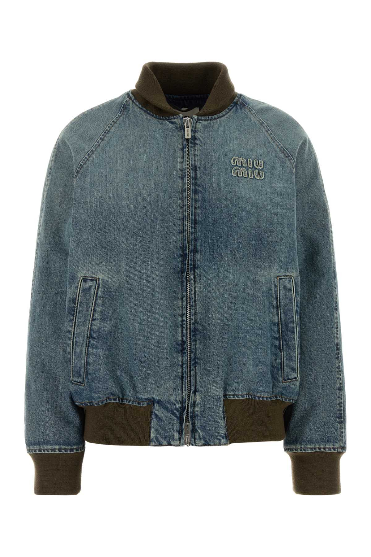 [Miu Miu] Denim Jacket SS26 GWB295SOOO18UM F0008