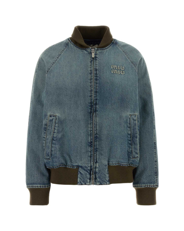 [Miu Miu] Denim Jacket SS26 GWB295SOOO18UM F0008