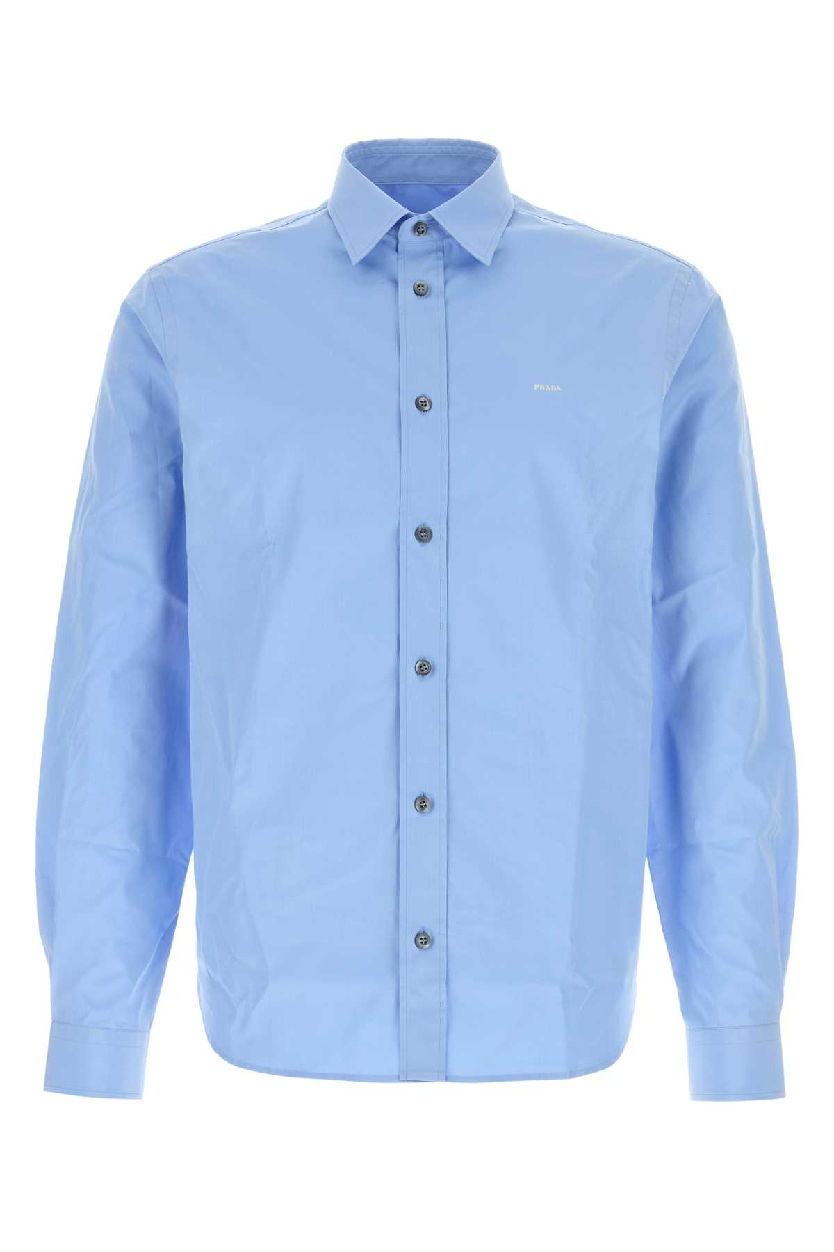 [Prada] Shirts Long Sleeve SS26 UCN611SWMO10IV F0YRX