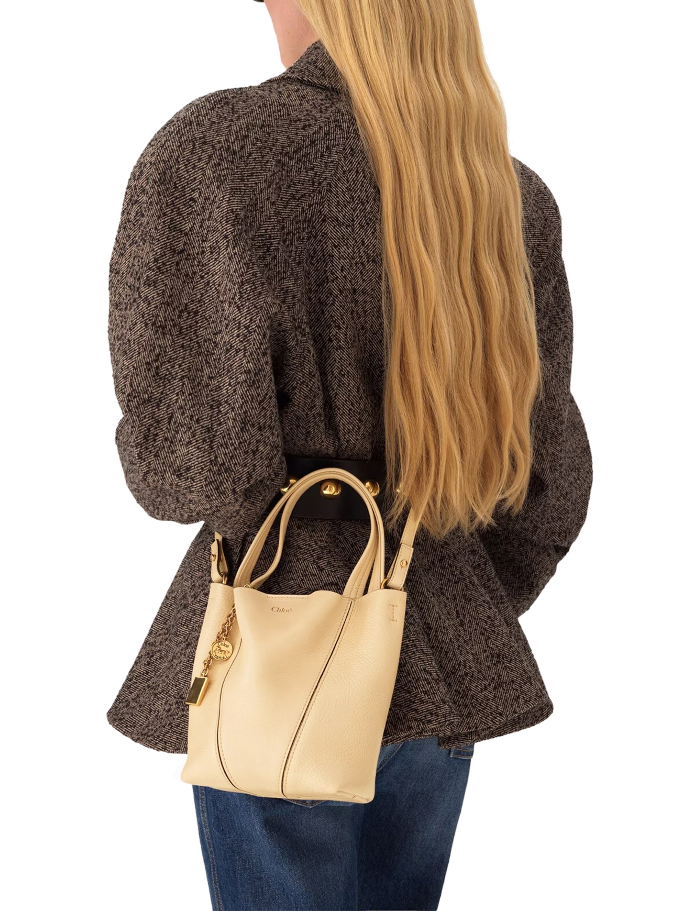 [Chloe] Cross body bag FW26 CH25SS812N84086 PETAL BEIGE