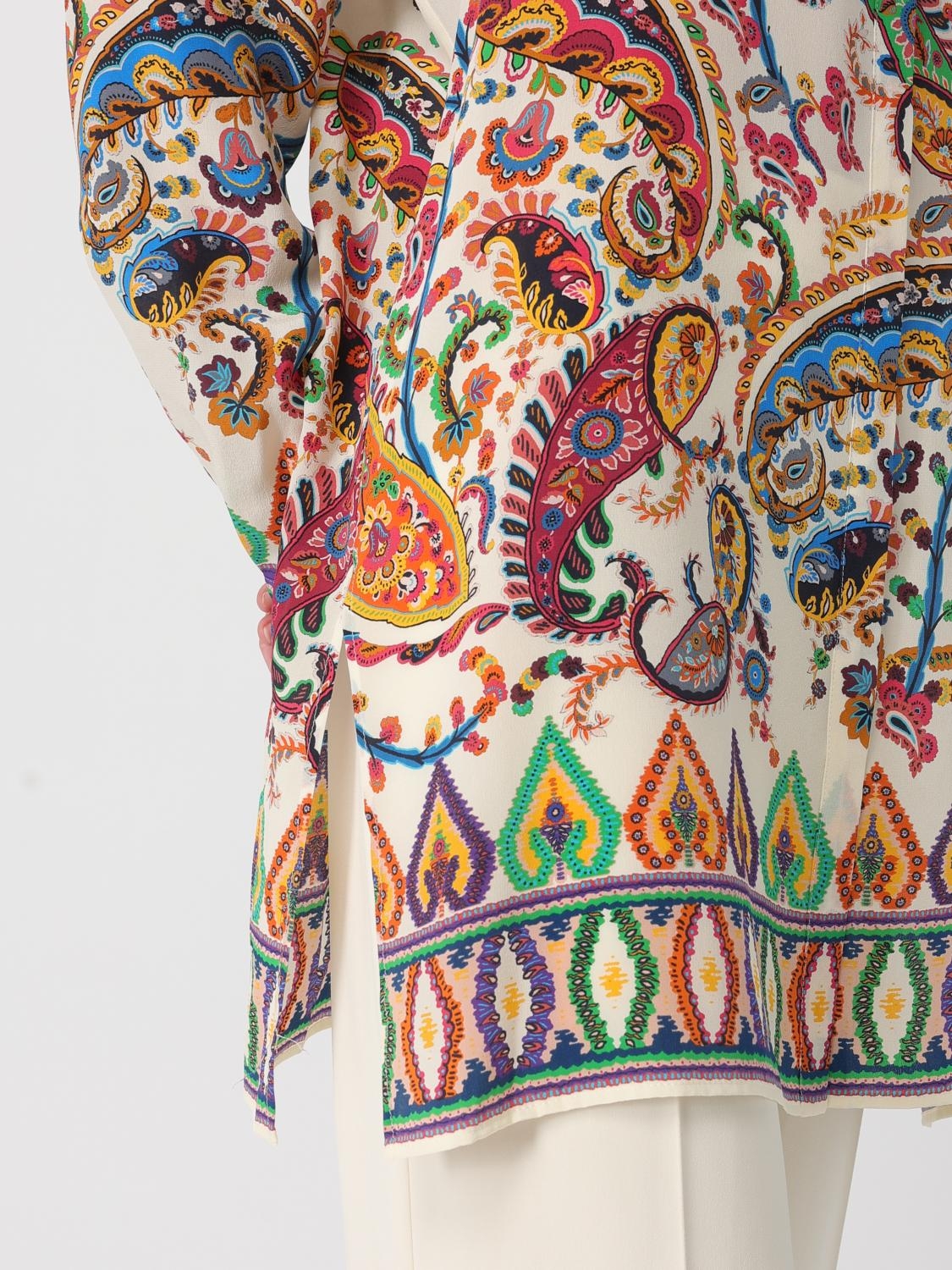 [Etro] Shirts Long Sleeve SS26 WRIA0103AKG20 X0800