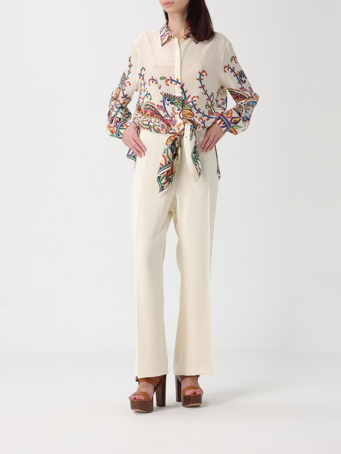 [Etro] Shirts Long Sleeve SS26 WRIA0103AKG20 X0800