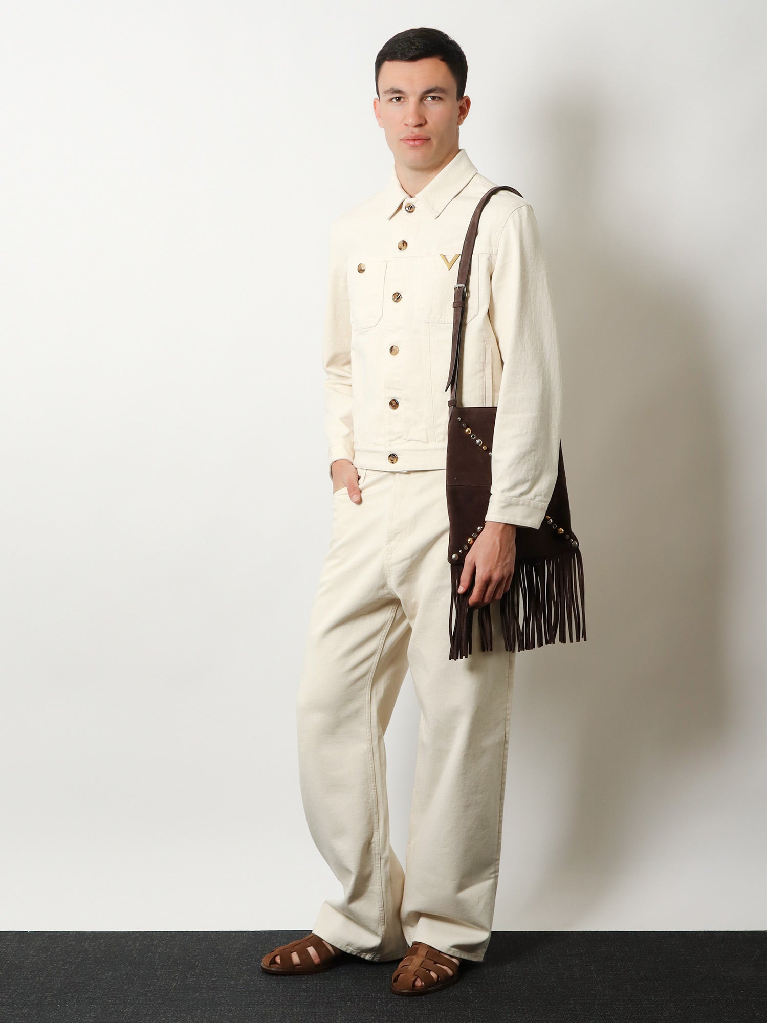 [Valentino] Trousers SS26 8V3DE05CB9WA03