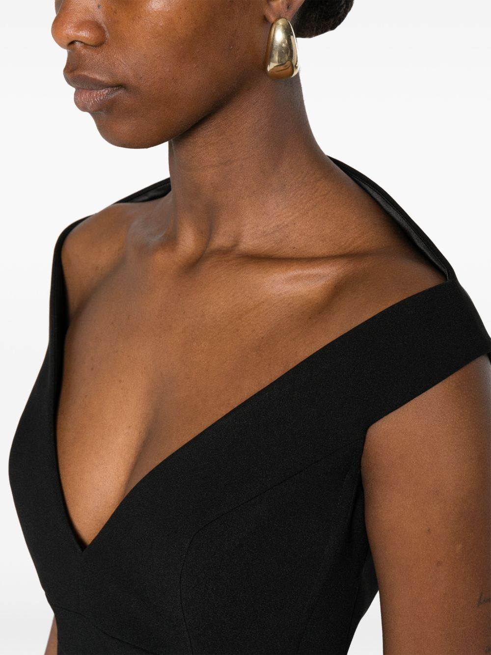 [Solace London] Sleeveless dress SS26 OS47051BLACK
