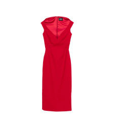 [Solace London] Sleeveless dress SS26 OS47051RED