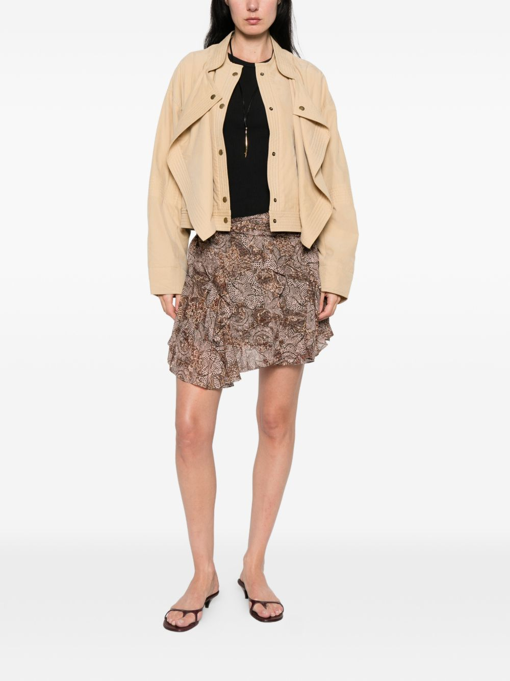 [Isabel Marant] Mini skirt SS26 JU0546FA-D2J07I10OE