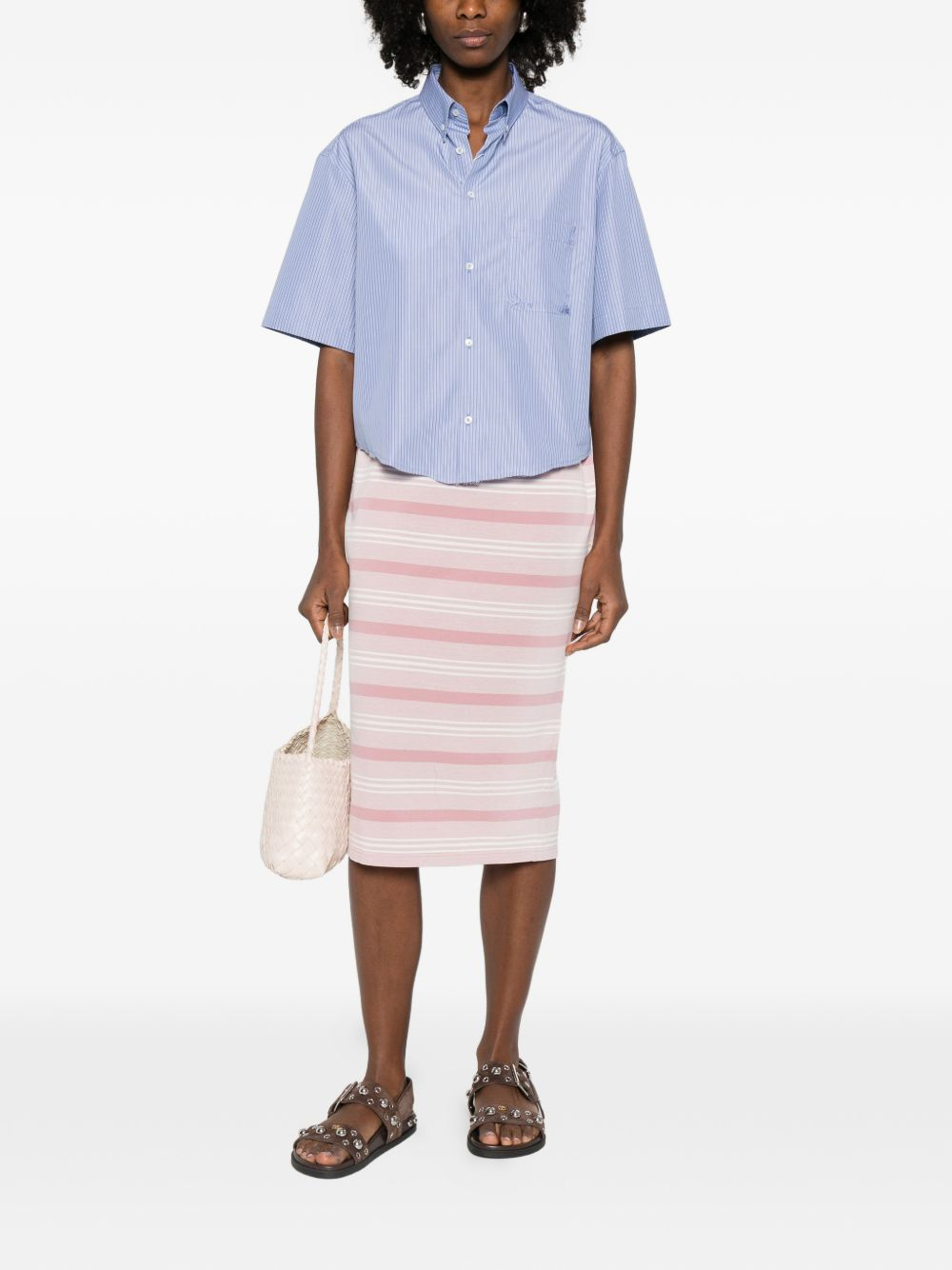 [Prada] Midi skirt SS26 31147188QF0E18