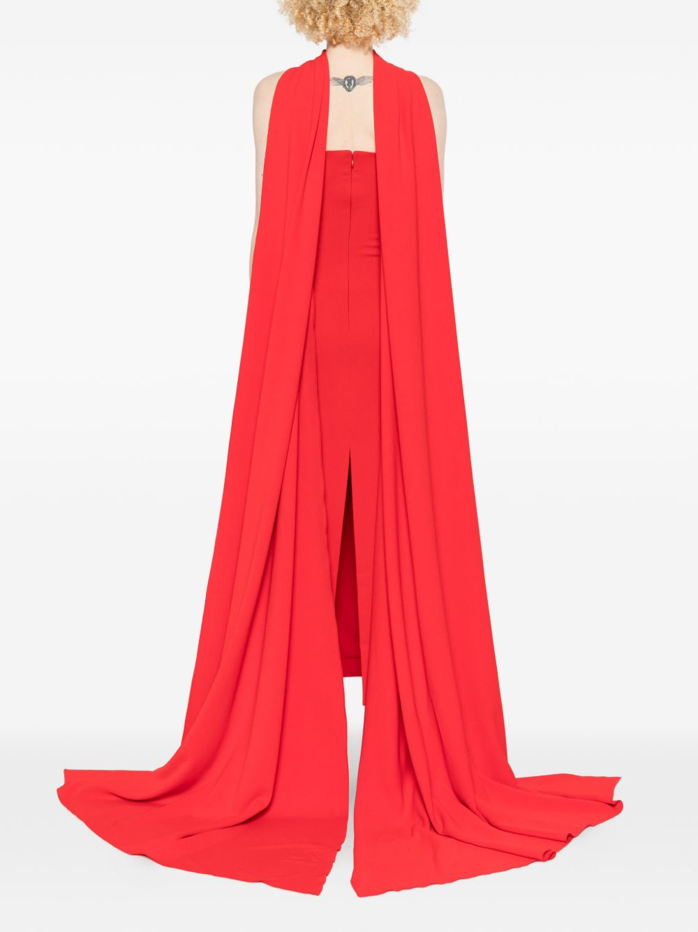 [Solace London] Sleeveless dress SS26 OS47049RED