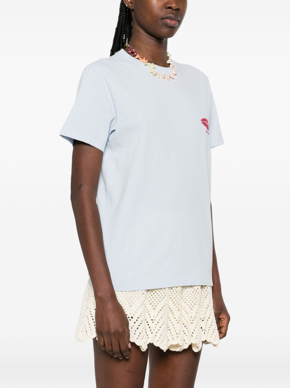 [Marant Etoile] T-shirts Short Sleeve SS26 TS0001FA-D1N06E30WU
