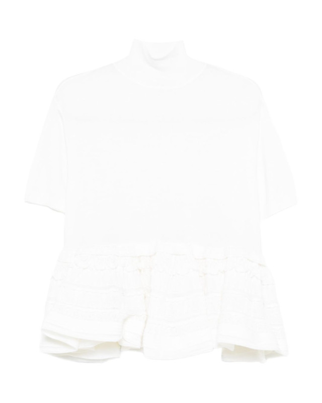 [Alaia] T-shirts Sleeveless SS26 AA9H1393K164C000
