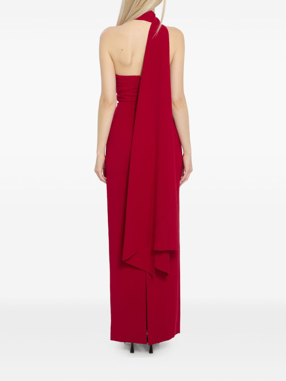 [Solace London] Sleeveless dress SS26 OS38011RED